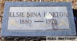 Elsie Nina Horton