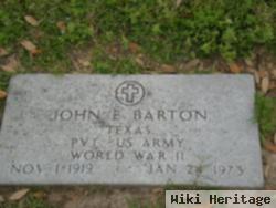 John E. Barton