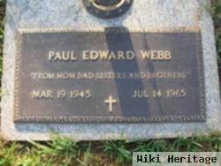 Paul Edward Webb