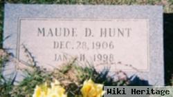 Maude Blanche Drennan Hunt