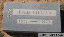 Frederick Martin "fred" Gilliam