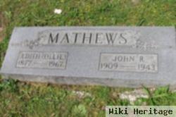 Edith "ollie" Mathews