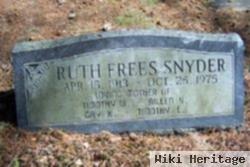 Ruth Walton Frees Snyder