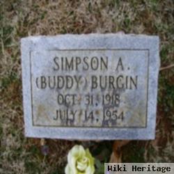 Simpson Alvis "buddy" Burgin