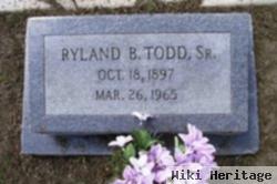 Ryland B Todd, Sr