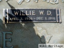 W D "willie" Locke