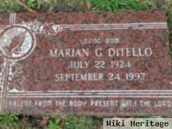 Marian G. Ditello