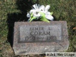 Elmer L Coram