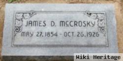 James D Mccrosky