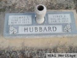 Viney F Hubbard