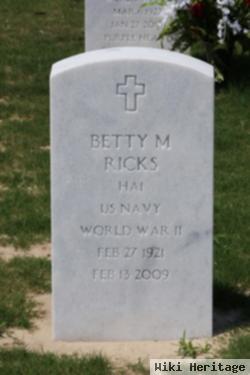 Betty Martin Ricks