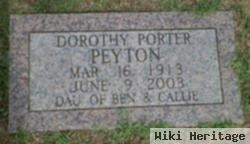 Dorothy Porter Peyton