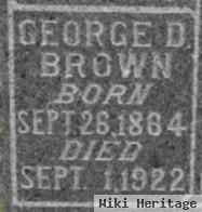 George D Brown