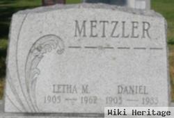 Carrie Letha Miller Metzler