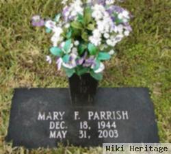 Mary F Parrish