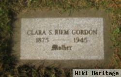 Clara Susanna Riem Gordon