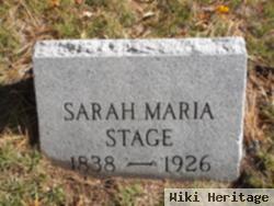 Sarah Maria Stage