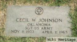 Sgt Cecil W. Johnson