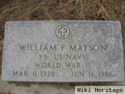 William Fred Matson