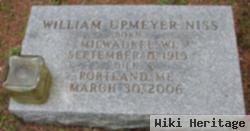 William Upmeyer Niss