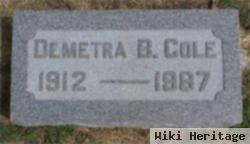 Demetra B(Uck) Buck Cole