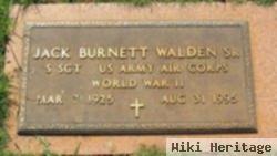 Jack Burnett Walden, Sr