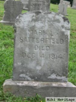 Mary L Satterfield