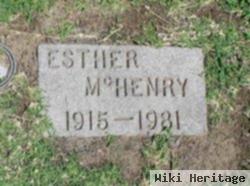 Esther Lily Darner Mchenry