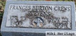 Frances Burthon Crews Stevens