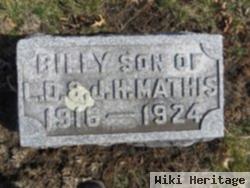 Earl W. "billy" Mathis