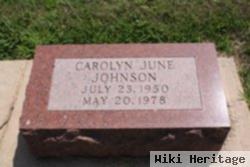 Carolyn Johnson