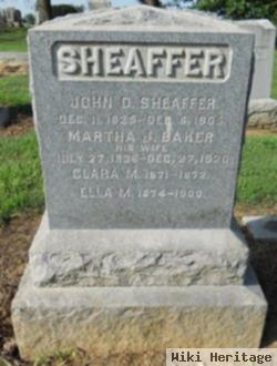 John D Sheaffer