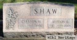 Clesson H Shaw