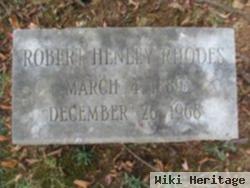 Robert Henley Rhodes