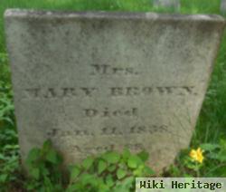 Mary Nurse Brown
