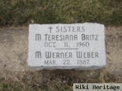 Sr M. Teresiana "gertrude" Britz