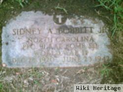 Sidney A. Bobbitt, Jr