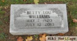 Betty Lou Williams