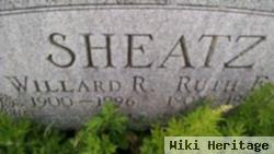 Willard R Sheatz