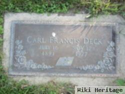 Carl Francis Deck