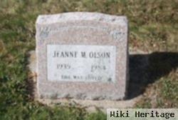 Jeanne M Olson