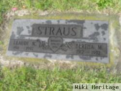 Bertha M. Straus