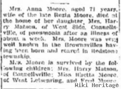 Anna Mary Gribble Moore