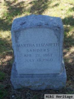 Martha Elizabeth Wilson Sanders