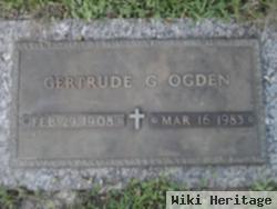 Gertrude G Ogden