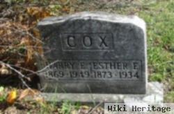 Harry Ernest Cox