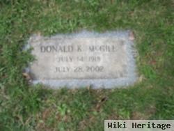 Donald K Mcgill