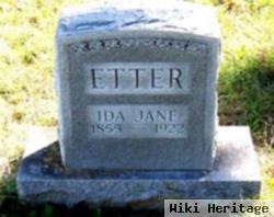 Ida Jane Woodward Etter