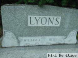 William J Lyons