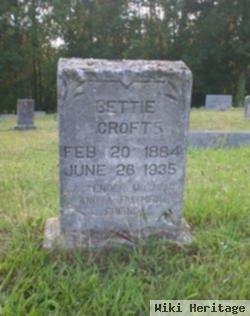 Mary Elizabeth "bettie" Watson Crofts